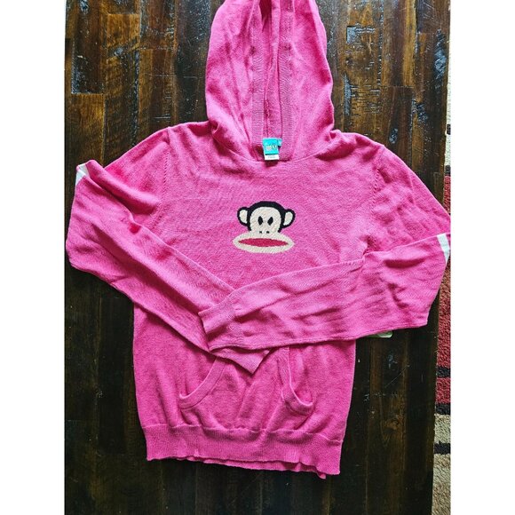 Vintage Paul Frank Womens Hoodie Sweater, Julius the Monkey, RARE